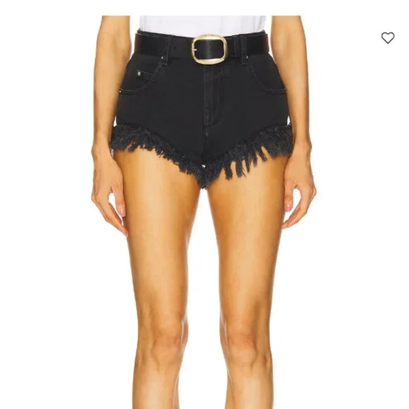 Isabel Marant Black Eneidao Denim Shorts – Size 36 (New with Tags) - Picture 6 of 6